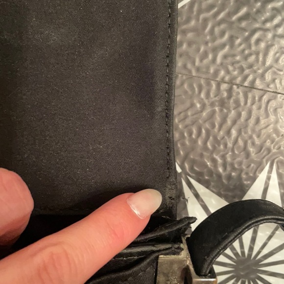 Authentic fendi RUNWAY black logo bag - Picture 7 of 8